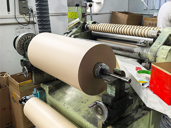 Aluminum Electrolytic Capacitor Foil cutting workshop